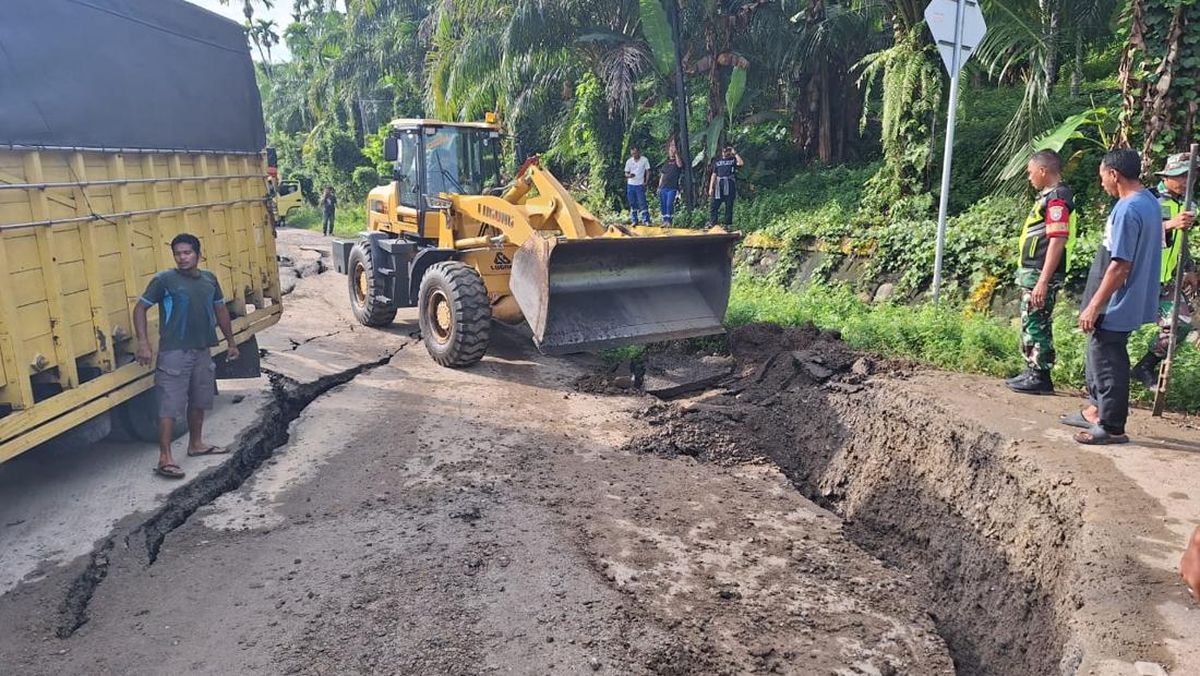 Penanganan Jalan Rusak Bireuen-Takengon Dilanjutkan PU-PTPP